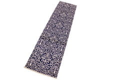 Cyrena Hand‑Knotted Wool and Viscose Runner