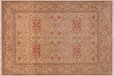 8x10 hand knotted Persian rug in gray - Kashan Istanbul Becky