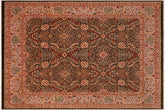 8x10 hand knotted Persian rug in brown and gray - Istanbul Sherri