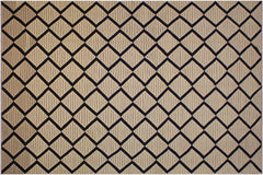 handmade Modern Kilim Beige Black Hand-Woven RECTANGLE 100% WOOL area rug 10' x 13'