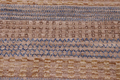 handmade Geometric Moroccan Hi Grey Gold Hand Knotted RECTANGLE 100% WOOL area rug 7' x 10'
