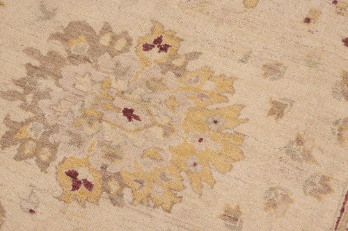 handmade Traditional Kafkaz Beige Gold Hand Knotted RECTANGLE 100% WOOL area rug 10x15