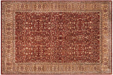 10x14 hand knotted Persian rug in copper and tan - Istanbul Myrna