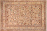 10x14 hand knotted Persian rug in gold - Istanbul Veroniqu