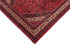 handmade Traditional Tabriz Red Beige Hand Knotted RECTANGLE 100% WOOL area rug 8 x 12