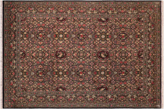 handmade Traditional Regular Black Green Hand Knotted RECTANGLE 100% WOOL area rug 10x14