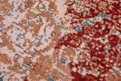 handmade Modern Modern Red Blue Hand Knotted RECTANGLE WOOL&SILK area rug 9' x 12'