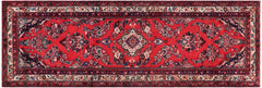 handmade Traditional Kashan Red Beige Hand Knotted RUNNER 100% WOOL area rug 3 x 9