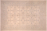handmade Traditional Kafkaz Beige Green Hand Knotted RECTANGLE 100% WOOL area rug 8x10