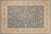 handmade Traditional Kafkaz Gray Tan Hand Knotted RECTANGLE 100% WOOL area rug 8x10