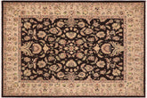 8x10 hand knotted Ziegler wool rug in brown and tan - Chic Ziegler Loraine