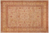9x12 hand knotted Persian rug in tan and gold - Istanbul Taylor