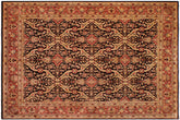 9x12 hand knotted Persian rug in tan and brown - Istanbul Annabell