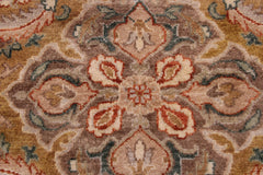 handmade Traditional Gold Rust Hand Knotted RECTANGLE 100% WOOL area rug 9' x 12'