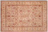 9x12 hand knotted Persian rug in tan - Istanbul Lavonne
