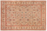 9x12 hand knotted Persian rug in beige and tan - Istanbul Tammi