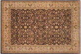 9x12 hand knotted Persian rug in brown and tan - Istanbul Georgett