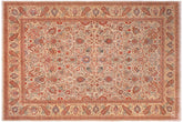 9x12 hand knotted Persian rug in gray and tan - Istanbul James
