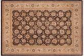 9x12 hand knotted Persian rug in brown and tan - Istanbul Berta