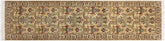 handmade Traditional Farhad Beige Gold Hand Knotted RUNNER 100% WOOL area rug 3' x 10'