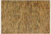 handmade Modern Gabbeh Tan Black Hand Knotted RECTANGLE 100% WOOL area rug 4' x 6'