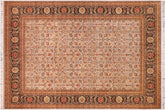 9x12 hand knotted Persian rug in beige and black - Istanbul Mellissa
