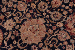 handmade Transitional Anmol Agra Blue Red Hand Knotted RECTANGLE 100% WOOL area rug 5x7