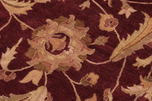 handmade Traditional Kafkaz Red Lt. Green Hand Knotted RECTANGLE 100% WOOL area rug 12x17