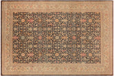 handmade Transitional Kafkaz Green Lt. Gray Hand Knotted RECTANGLE 100% WOOL area rug 10x14