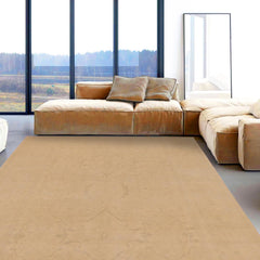 handmade Traditional Kafkaz Beige Beige Hand Knotted RECTANGLE 100% WOOL area rug 9x12