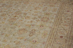 handmade Over Dyed Over Dyed Grayish Blu Gold Hand Knotted RECTANGLE 100% WOOL area rug 8' x 10'