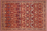 9x12 hand knotted Persian rug in red - Istanbul Loyce