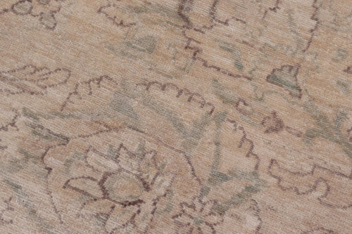 handmade Transitional Kafkaz Lt. Tan Lt. Brown Hand Knotted RECTANGLE 100% WOOL area rug 10' x 15'