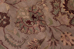 handmade Traditional Agra Lt. Green Lt. Green Hand Knotted RECTANGLE 100% WOOL area rug 9x12