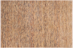 handmade Modern Gabbeh Tan Beige Hand Knotted RECTANGLE 100% WOOL area rug 6' x 9'
