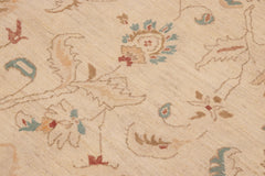 handmade Traditional Kafkaz Beige Brown Hand Knotted RECTANGLE 100% WOOL area rug 10x14
