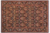handmade Transitional Internation Black Black Hand Knotted RECTANGLE 100% WOOL area rug 9x12