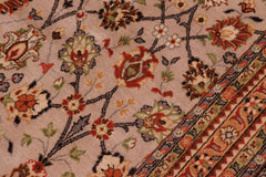 handmade Transitional Lt. Gray Brown Hand Knotted RECTANGLE 100% WOOL area rug 9x12