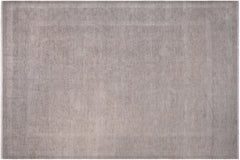 handmade Modern Kafkaz Gray Blue Hand Knotted RECTANGLE 100% WOOL area rug 12' x 15'