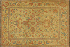 handmade Geometric Soumakh Beige Rust Hand-Woven RECTANGLE 100% WOOL area rug 8 x 10