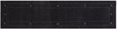 handmade Modern Gabbeh Black Black Hand-made RUNNER 100% WOOL area rug 3x12