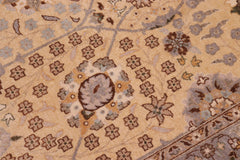 handmade Transitional Lt. Gold Lt. Gold Hand Knotted RECTANGLE 100% WOOL area rug 10' x 15'