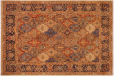 8x10 hand knotted Persian rug in multicolor and blue - Istanbul Hisako