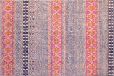 handmade Geometric Modern Blue Fushia Machine Made RECTANGLE POLYESTER area rug 10x14