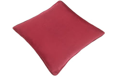 handmade Pillow Red Red Hand-Woven SQUARE VELVET pillow