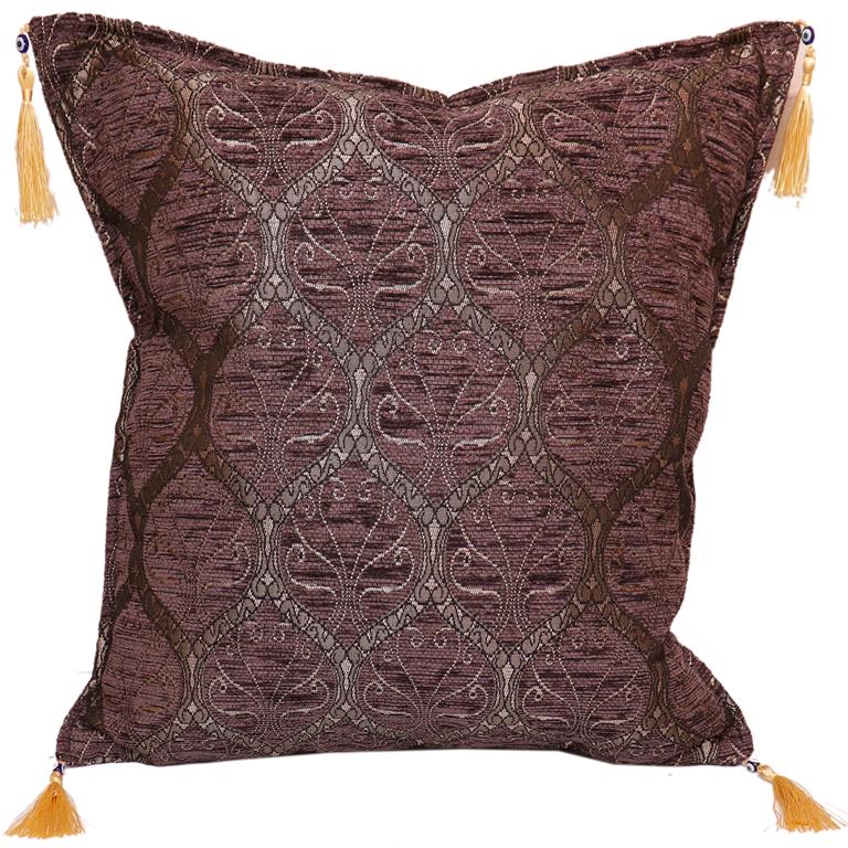 handmade Geometric Pillow Grey Silver Handmade RECTANGLE throw pillow 2 x 2