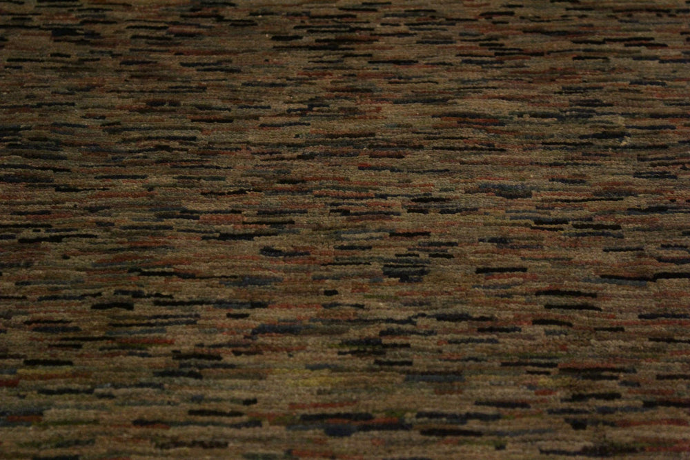 handmade Over Dyed Over Dyed Gray Rust Hand Knotted RECTANGLE 100% WOOL area rug 4' x 6'
