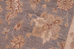 handmade Traditional Kafkaz Grey Beige Hand Knotted RECTANGLE 100% WOOL area rug 6x9