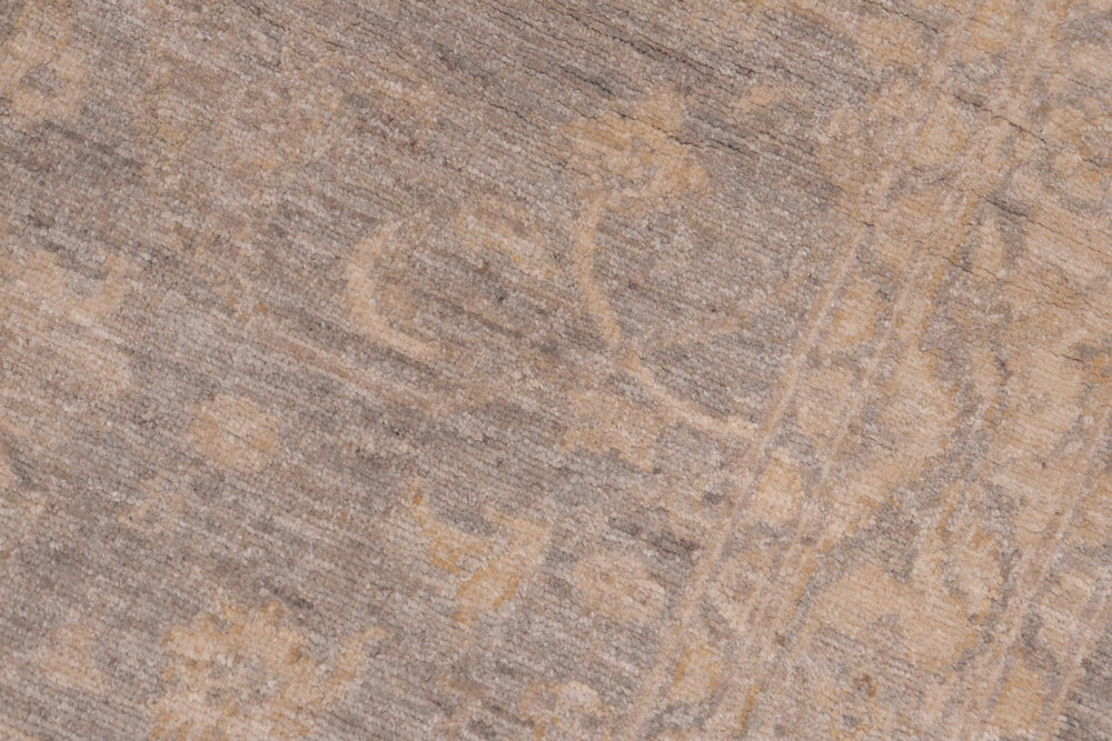 handmade Traditional Kafkaz Grey Beige Hand Knotted RECTANGLE 100% WOOL area rug 4x6