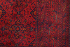 handmade Tribal Biljik Khal Mohammadi Red Blue Hand Knotted RECTANGLE 100% WOOL area rug 7x10